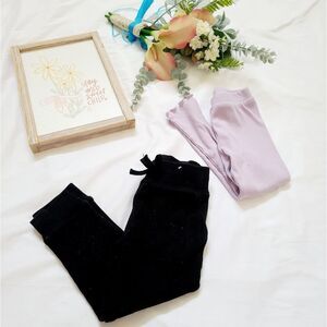 Little girls' sweatpants, set of 2